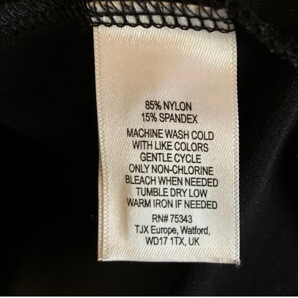 Cynthia Rowley Fit and Flare Black Dress - Medium - Picture 6 of 9